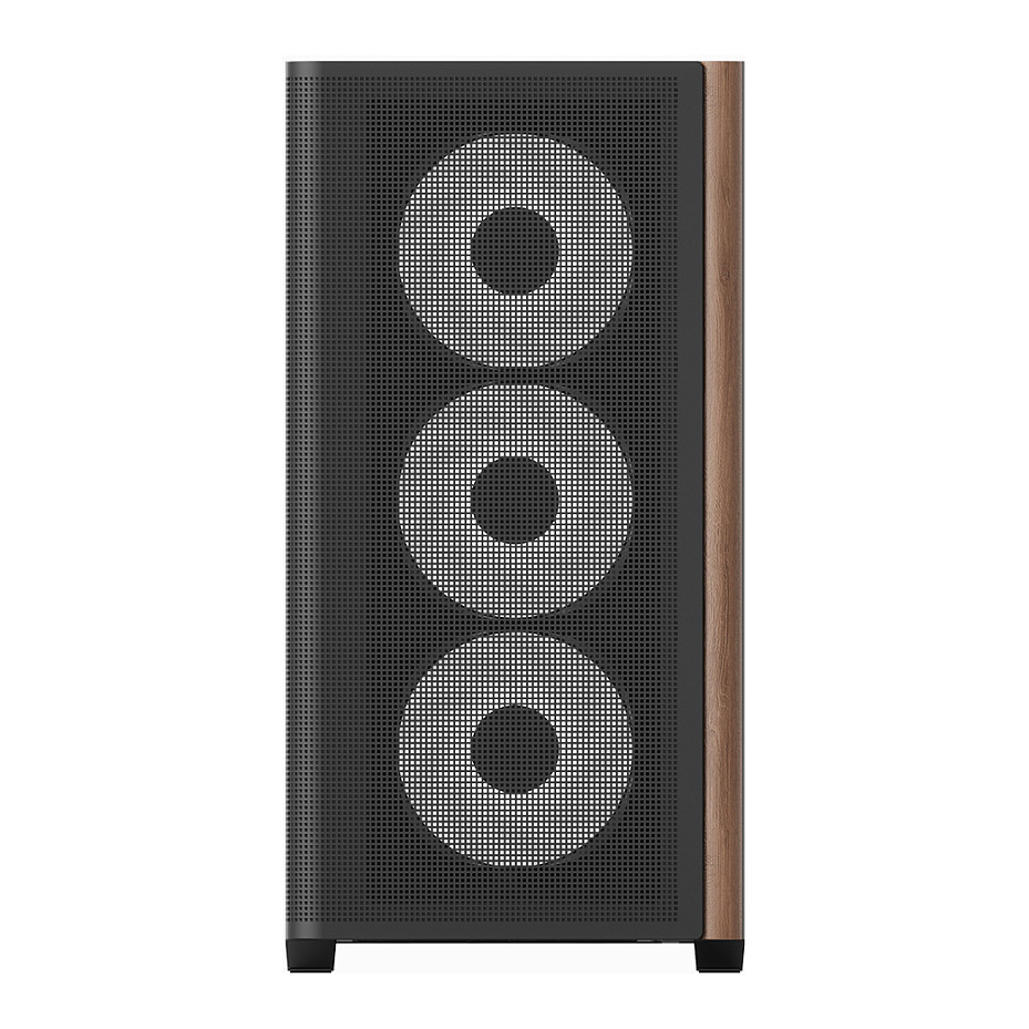 Kasë PC Aerocool D301A / Mini Tower / Micro ATX / 3x 120mm + 2x 140mm Fan Support / Tempered Glass / 360mm Radiator - Zezë - 2