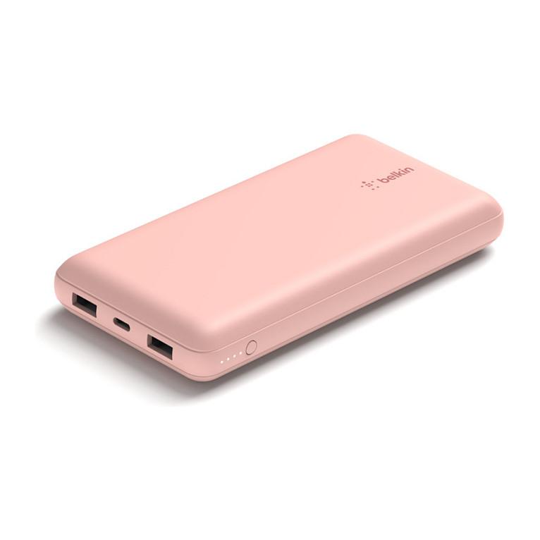 Powerbank Belkin BoostCharge BPB012btRG, 20000mAh, 2x USB-A + USB-C, 15W - Ari Rozë - 2