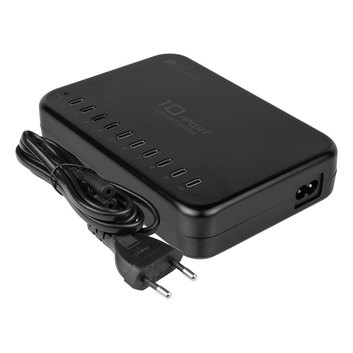 Stacion Karikimi USB-C Good Connections / 200W / 10x USB-C / PD 3.0 / Quick Charge 3.0 – Zezë - 4