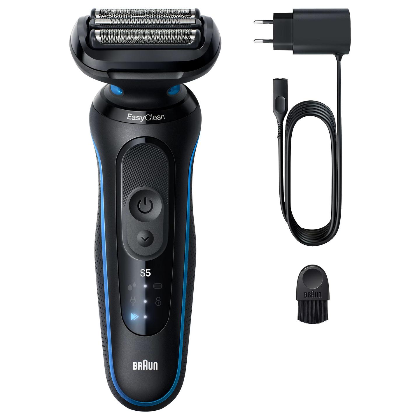 Makinë e rrojës Braun Series 5 52-B1000s - Zezë/Blu - 2