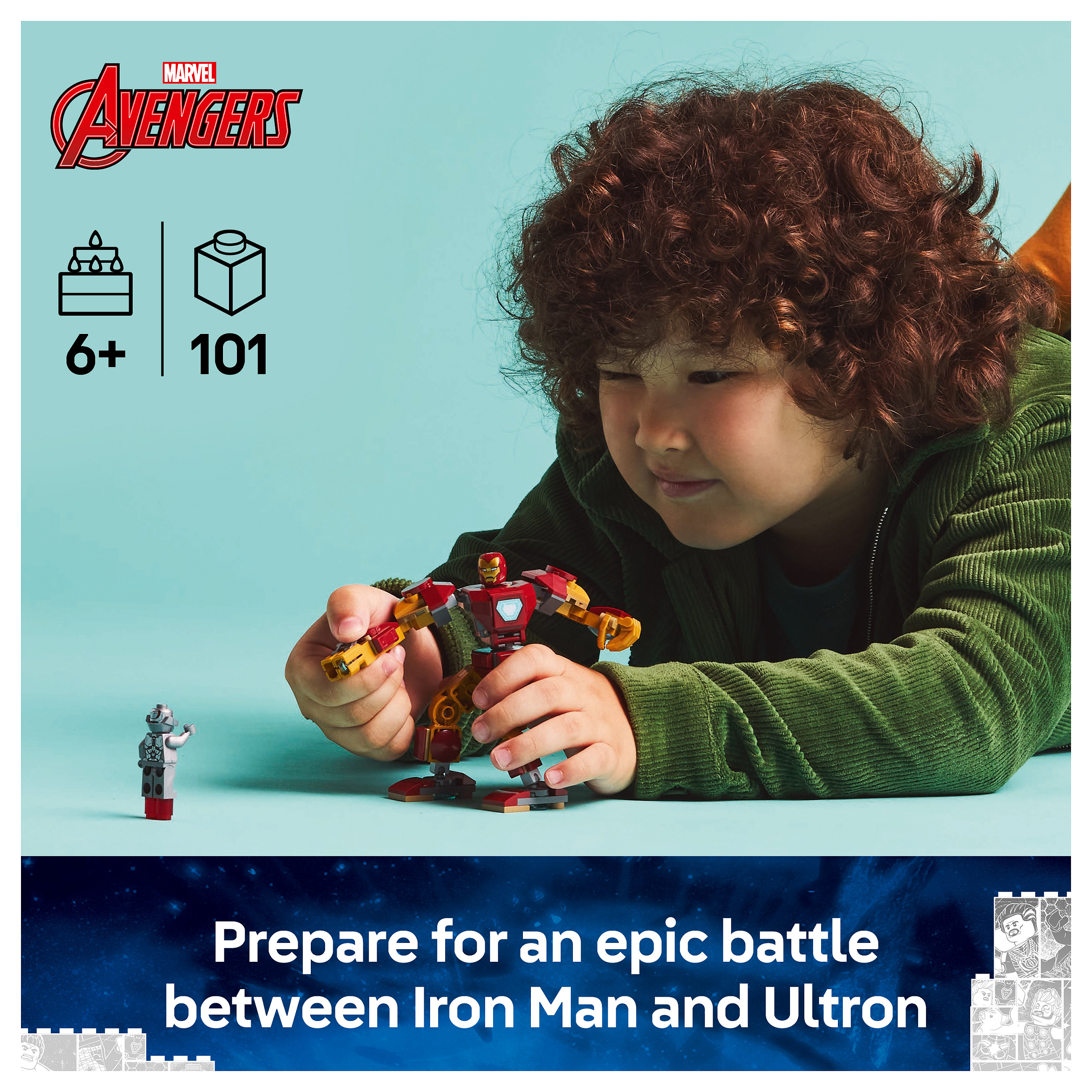 LEGO Iron Man Mech vs. Ultron - 25