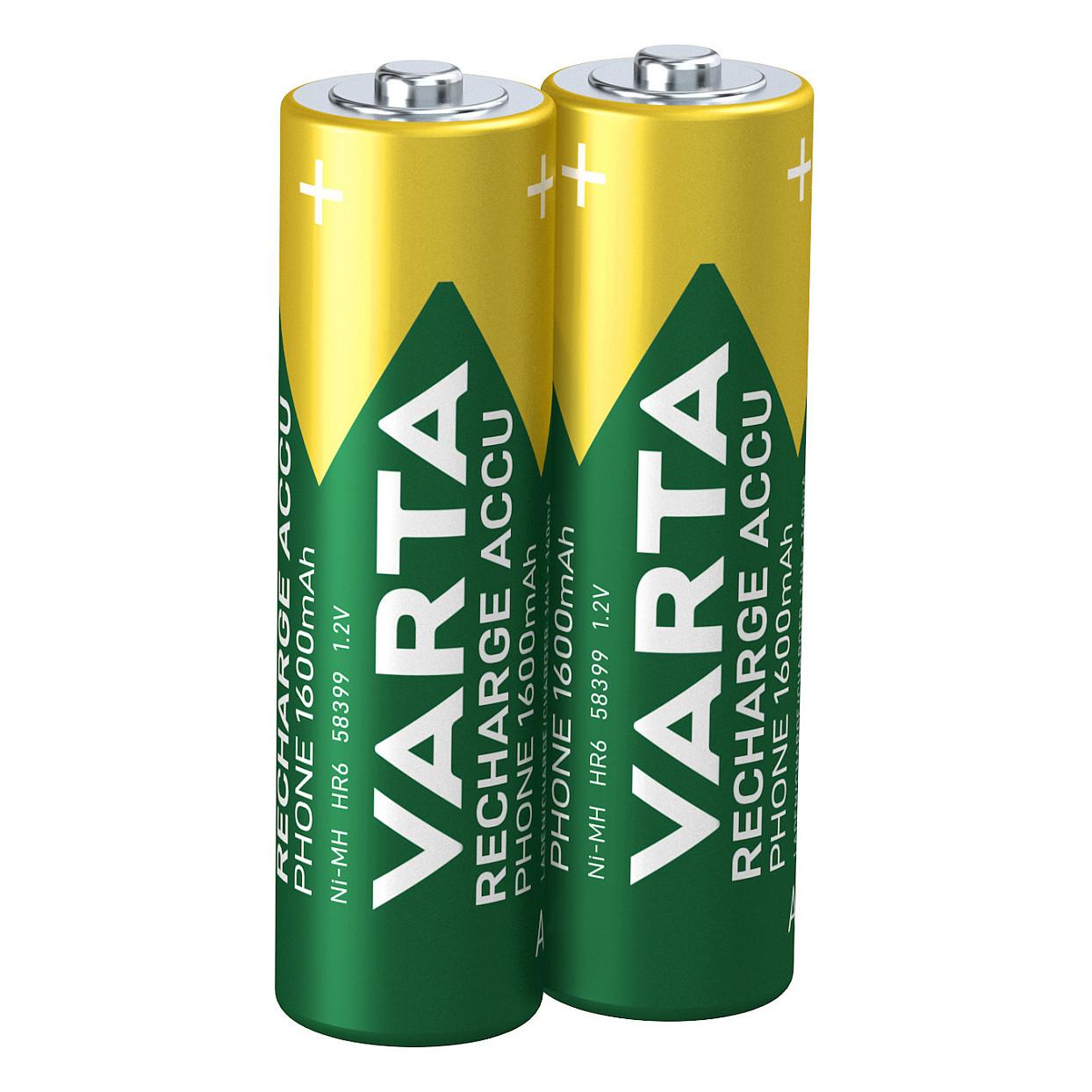 Bateri Varta AA 1.2V (HR06) Recharge Accu / 2-Pack - 2