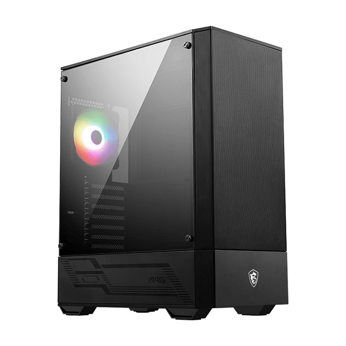 Kasë MSI MAG Forge 110R / Midi Tower / ATX / 1x 120mm ARGB Fan / Acrylic - Zezë
