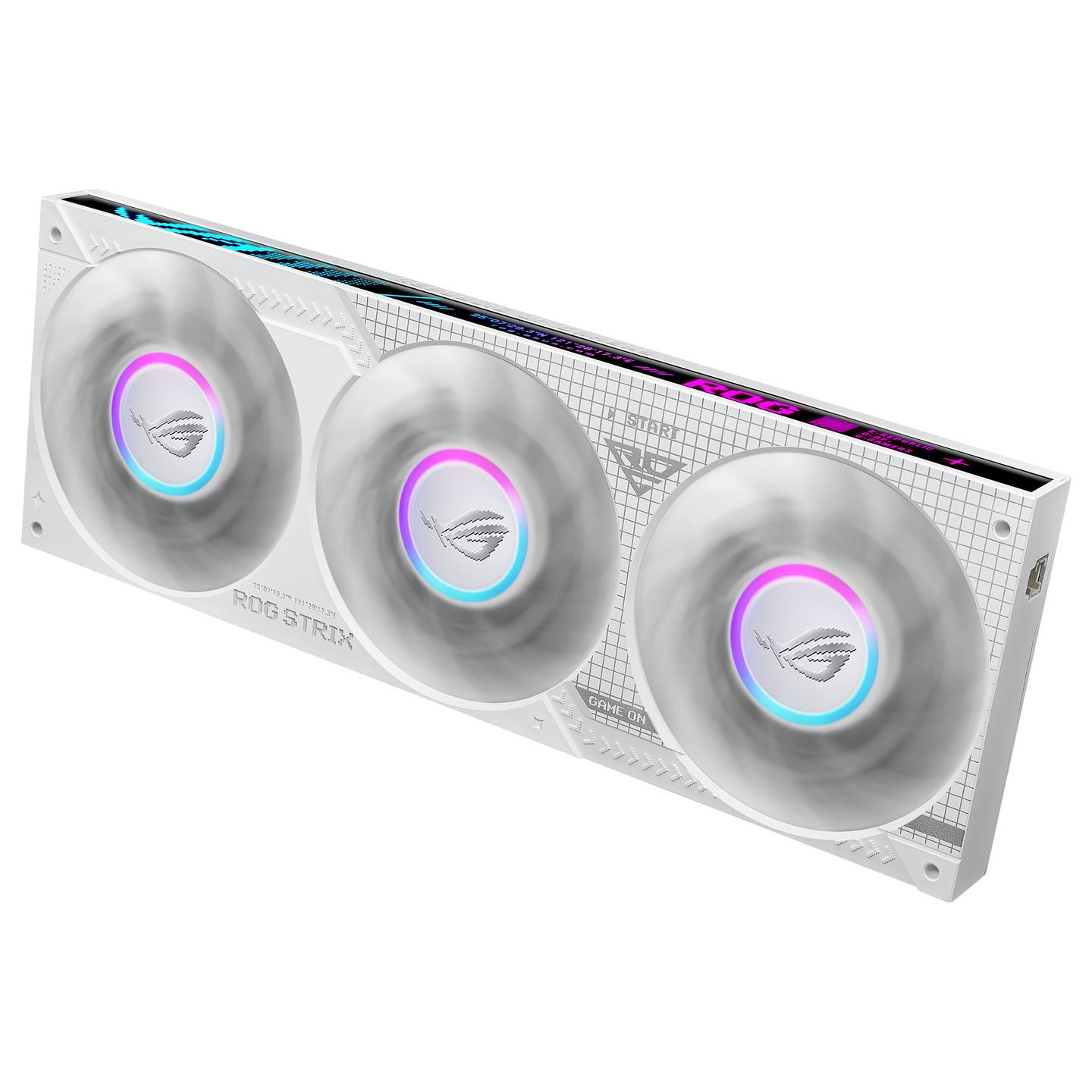 Ftohës për Procesor ASUS ROG Strix SLC IV 360 ARGB LCD / AIO 360mm / ARGB / LCD 5.08" / 3x Fan – Bardhë - 16