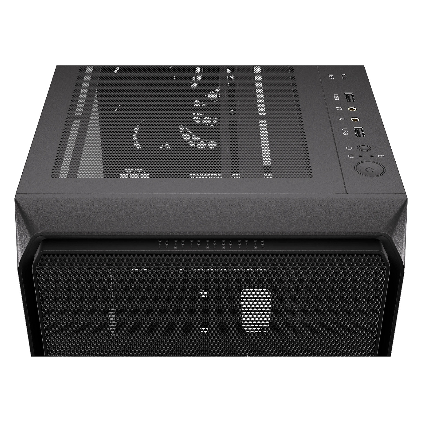 Kasë PC ENDORFY Arx 500 Core / Mid Tower / ATX / 1x 140mm Front + 1x 140mm Rear Fan / Mesh / 360mm Radiator - Zezë - 22