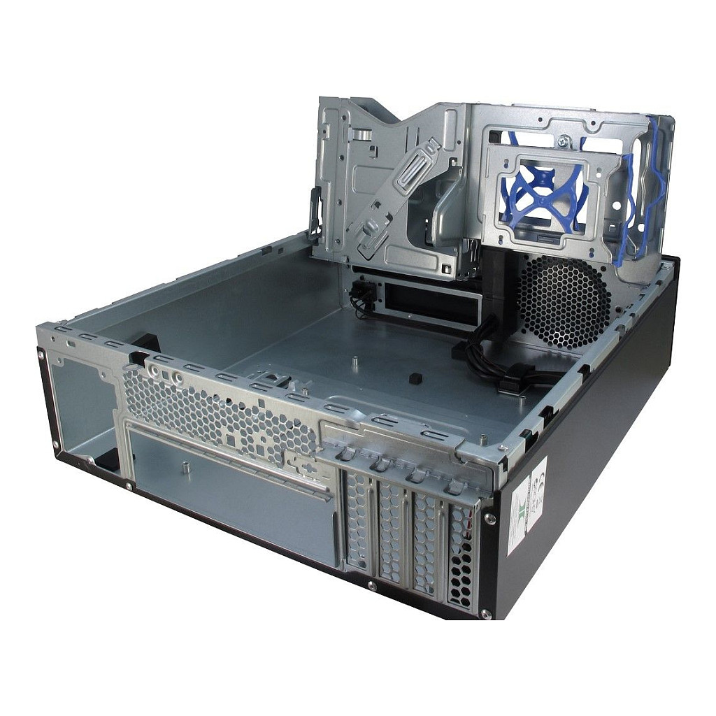 Kasë PC Inter-Tech IT-503 / Mini Tower / Micro-ATX / Mini-ITX / 2x USB 3.0 + 2x USB 2.0 - Zezë - 8