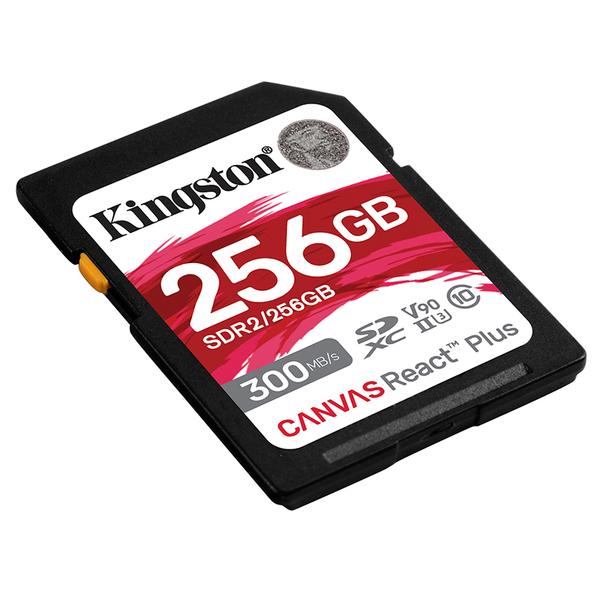 Kartë Memorie Kingston Canvas React Plus, 256GB, SDXC, UHS-II, V90 - 2
