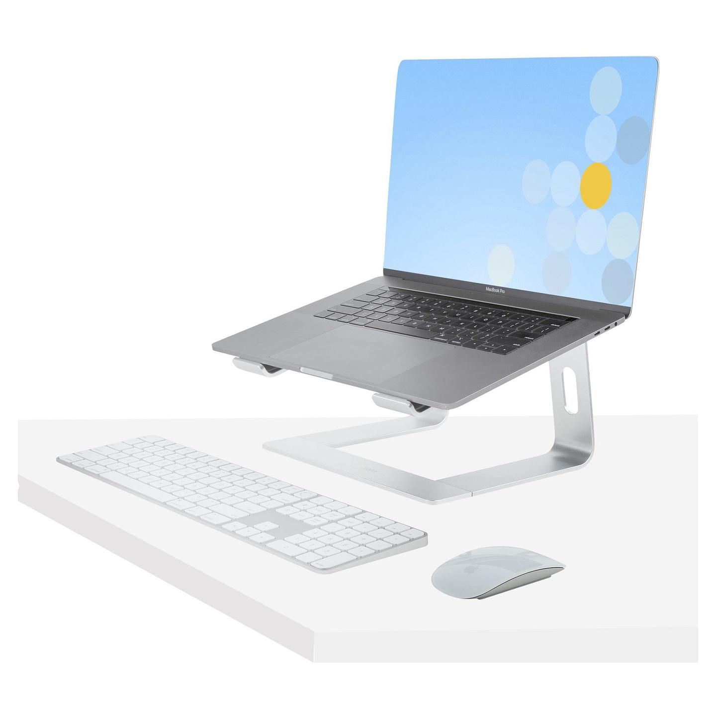 Mbajtës për Laptop StarTech.com LAPTOP-STAND-SILVER, 13–17", 5kg, Alumini, 16° - Argjend - 5
