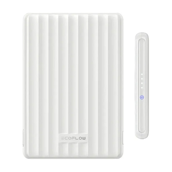 Powerbank EcoFlow RAPID Mag 5K / 5000mAh / 20W / Karikim magnetik 7.5W / USB-C – Bardhë - 2