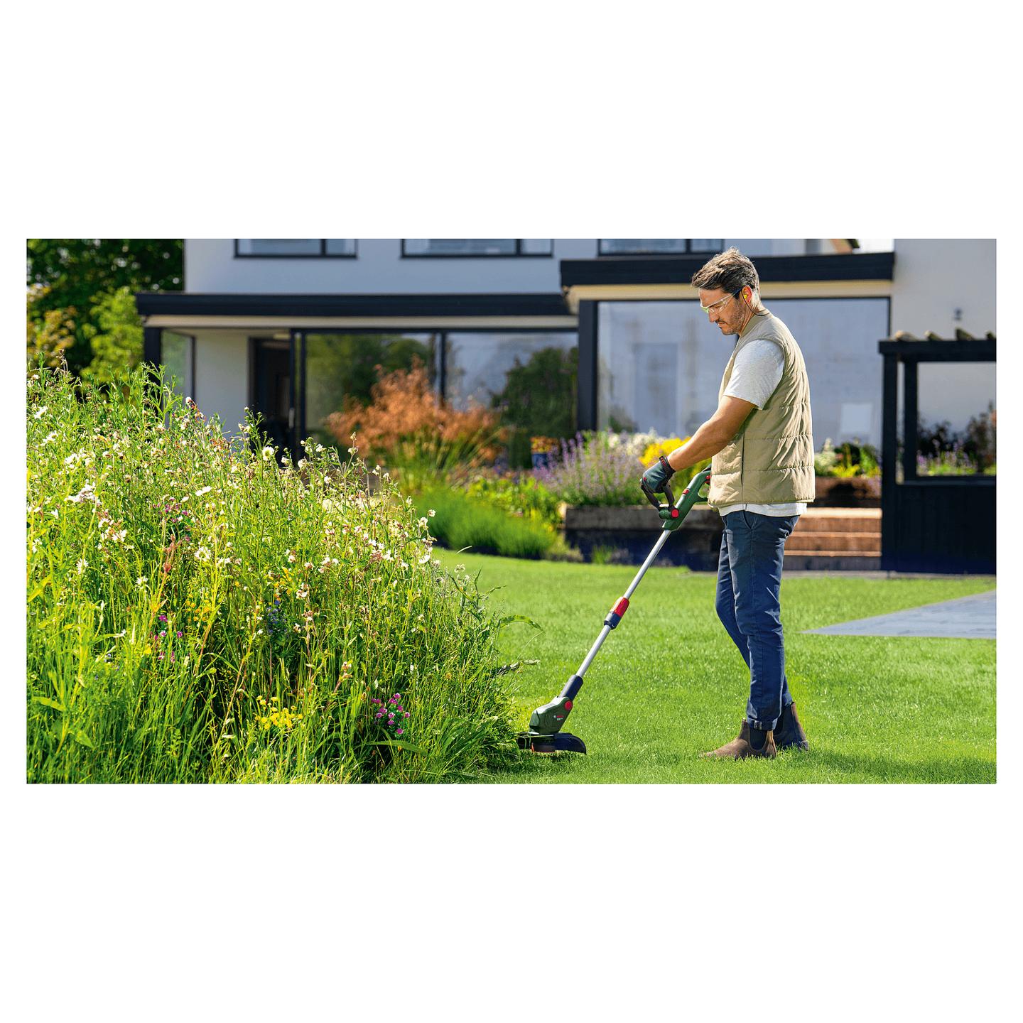 Kositës Bari me Bateri Bosch UniversalGrassCut 18V-26-500, 18V, 26cm, 8500rpm, 1x2.0Ah - Gjelbër/Zezë - 4