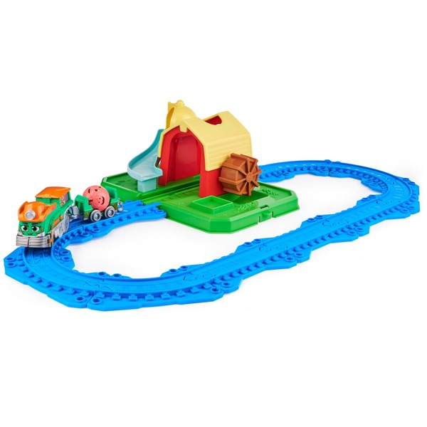 Lodra Spin Master Mighty Express Farm Station Playset – Farm-Frieda / 11 Tracks / Push-and-Go Train - Mix - 3