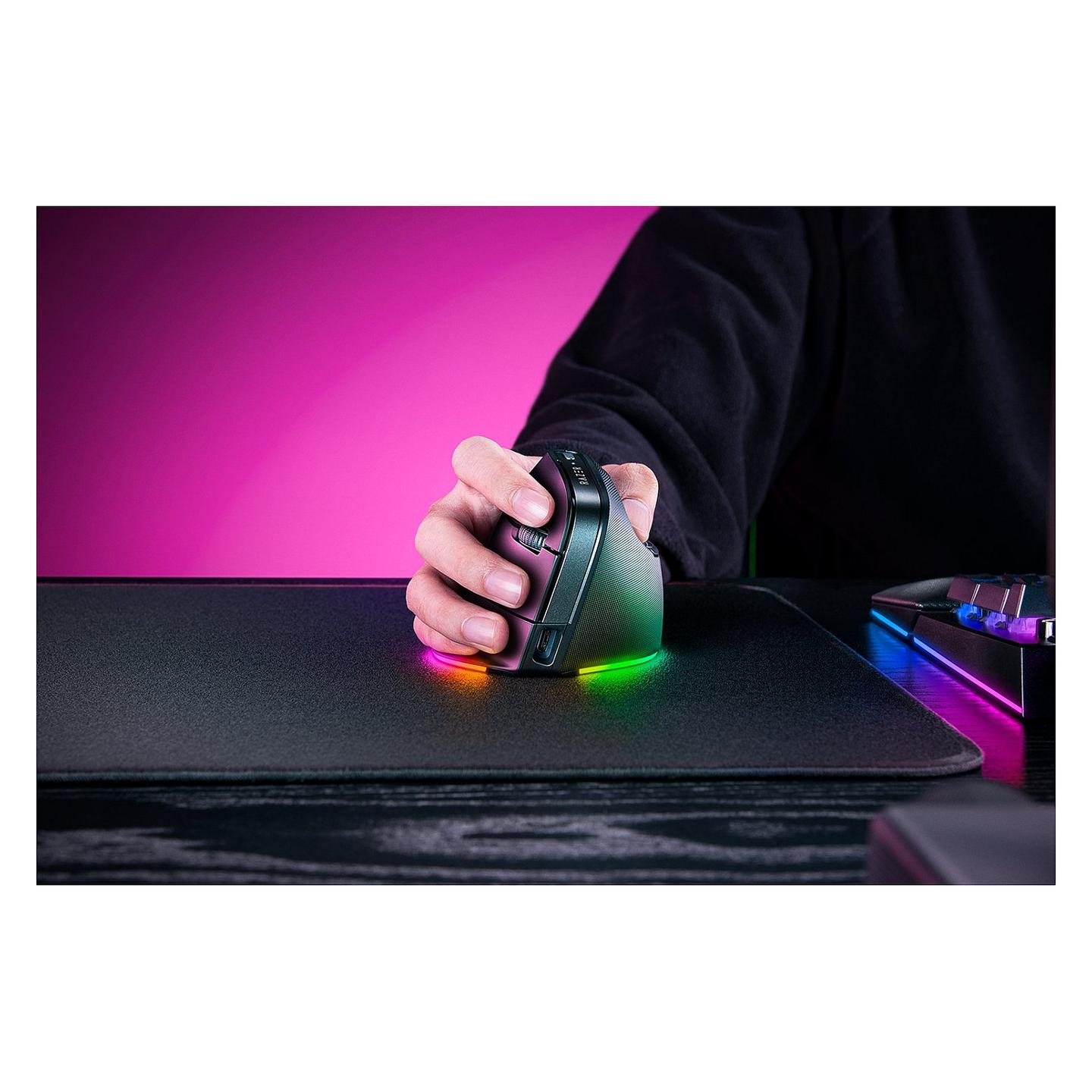 Maus pa kabllo Razer Pro Click V2 Vertical / Focus Pro 30K / 30.000 DPI / 6 Butona / RGB - Zezë - 6