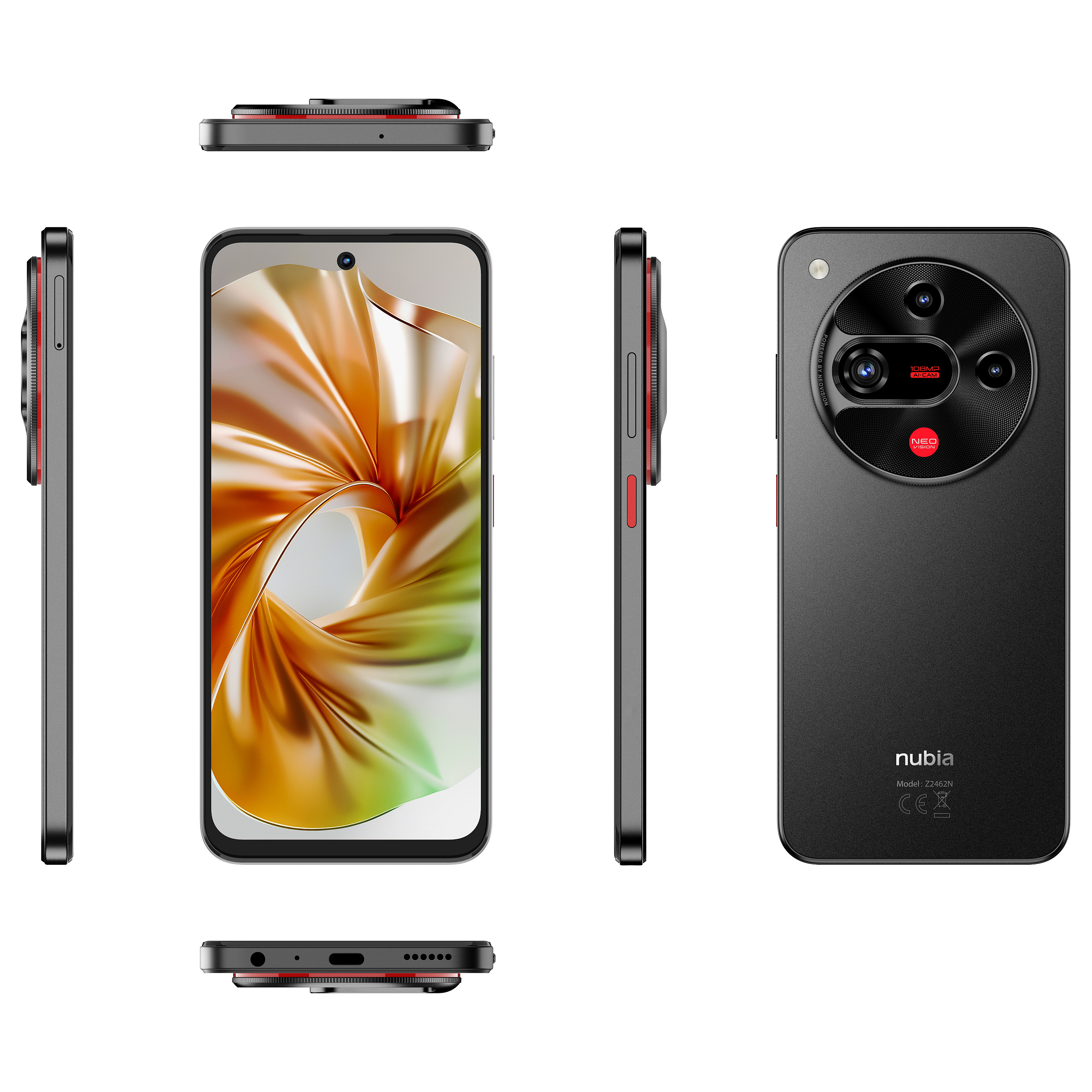 Telefon Nubia Focus 2 / 8GB / 256GB / 5G / Dual SIM - Zezë - 6
