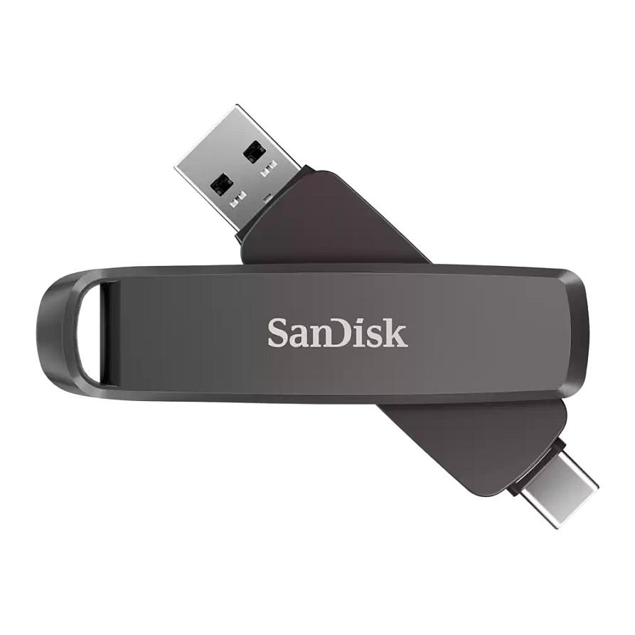 USB Flash Drive SanDisk Extreme PRO Dual Drive / 2TB / USB Type-A + USB Type-C / USB 3.2 Gen 2 - Zezë