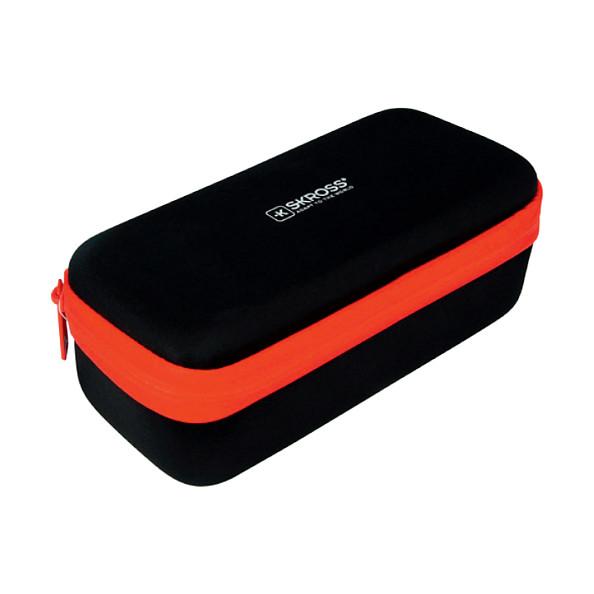 Çantë Organizimi Udhëtimi SKROSS Power Case / Clamshell / Për Adapterë, Karikues, Kabllo & Power Bank – Zezë/Kuq