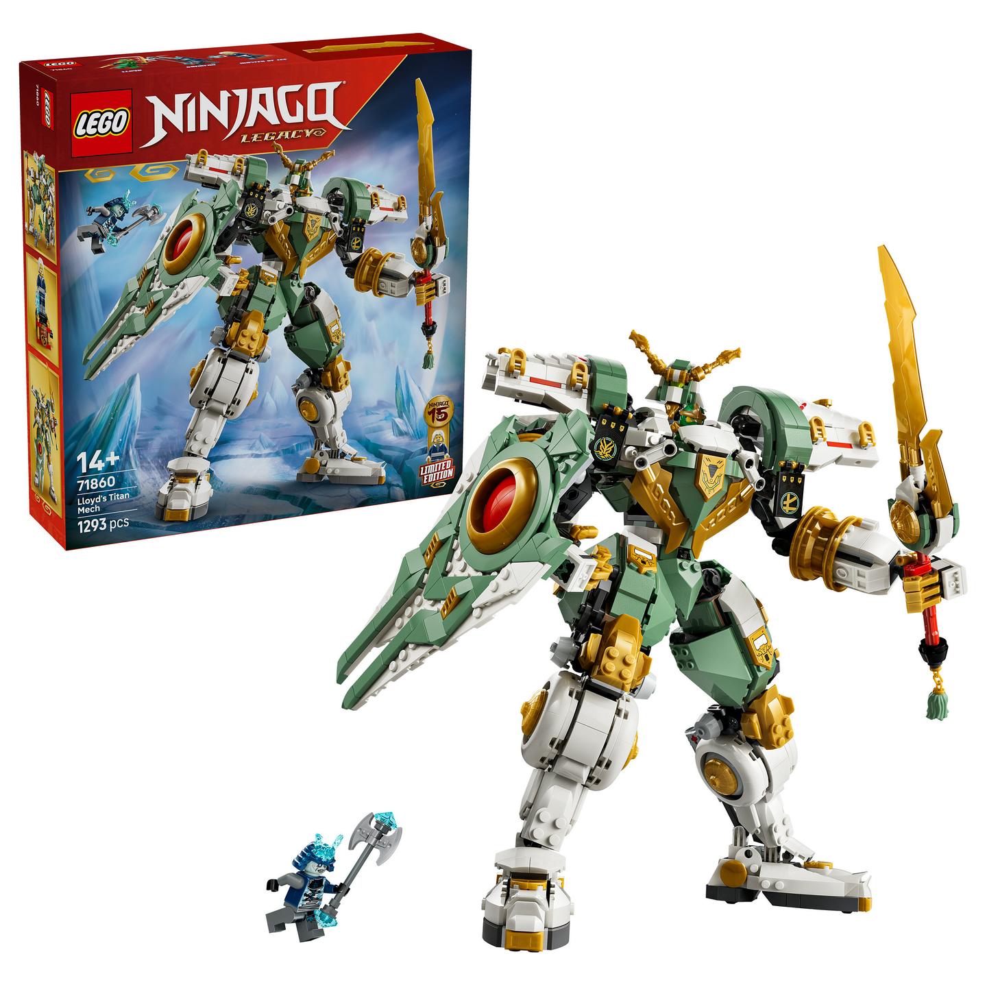 LEGO NINJAGO Lloyd's Titan Mech 15th Anniversary 71860 - 12