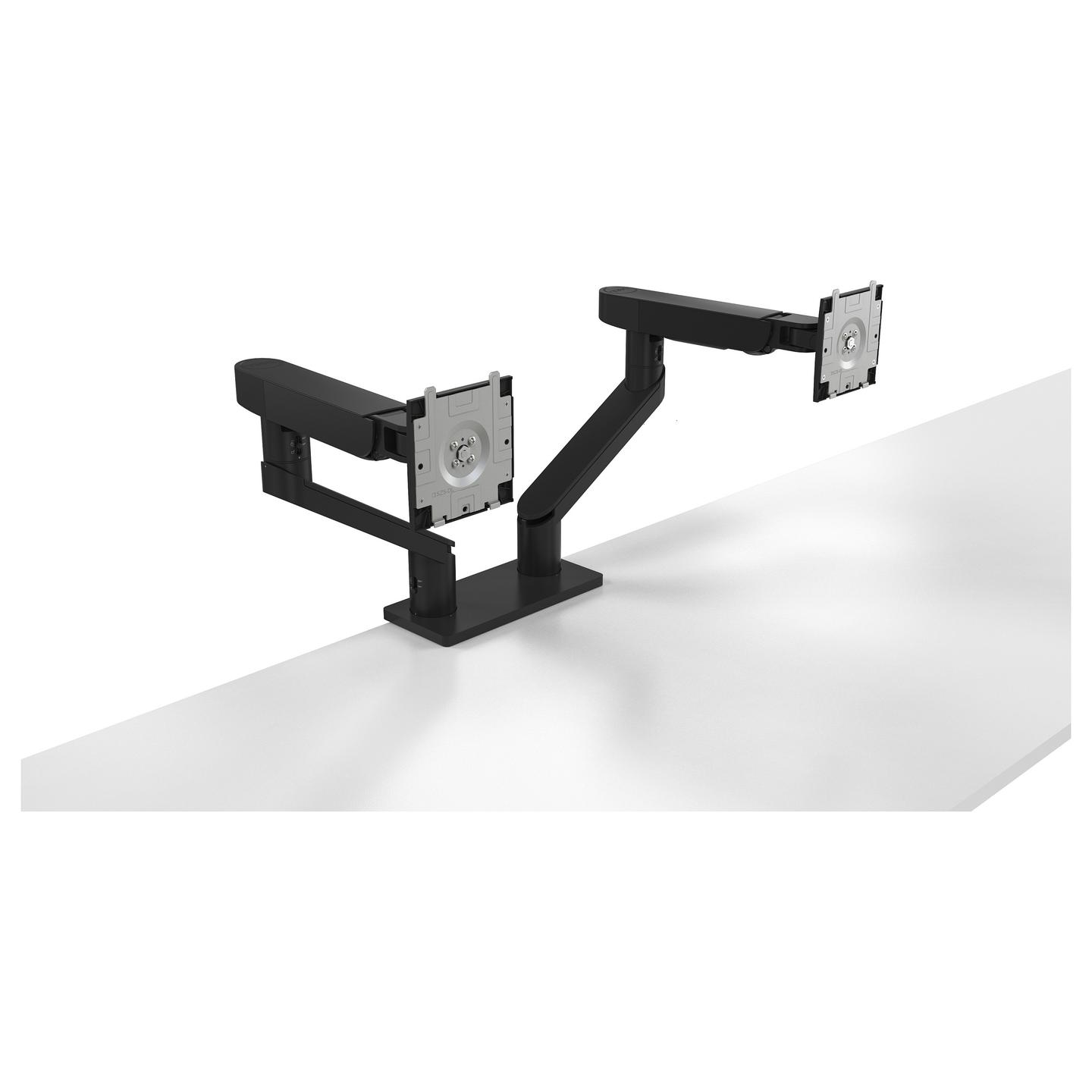 Mbajtëse për Monitor Dell MDA20 / 2 Monitorë / 19"-27" / 10kg - Zezë - 18
