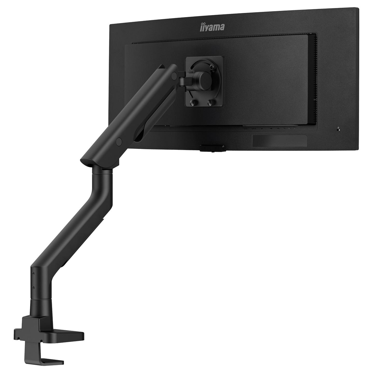 Mbajtëse për Monitor iiyama DS6001C-B1 / 1 Monitor / 17–49" / 2–27kg / VESA 75x75 & 100x100 / Gas Spring / Rotacion 360° - Zezë - 11