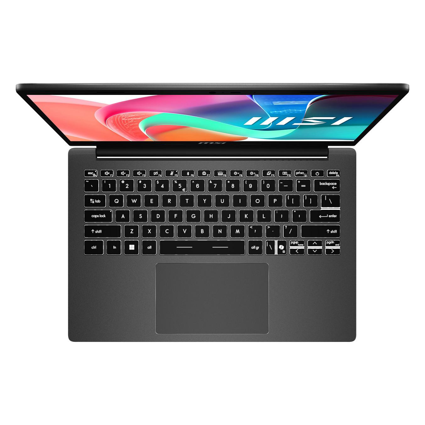 Laptop MSI Modern 13 F13MOG-075FR, Core i5-1334U, 16GB DDR4, 512GB, 13.3" FHD IPS 60Hz, Intel Iris Xe Graphics - Hiri - 9