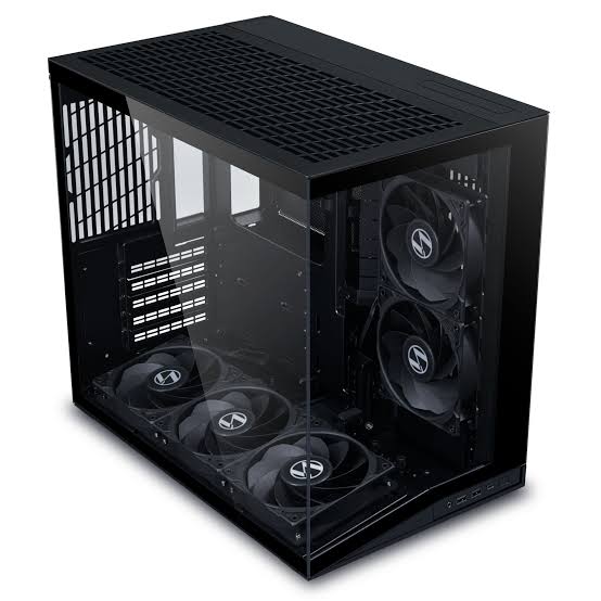 Kasë Lian Li O11 Dynamic Mini V2 Flow / Mid Tower / ATX / 5x 120mm Reverse Fan / Tempered Glass - Zezë - 2