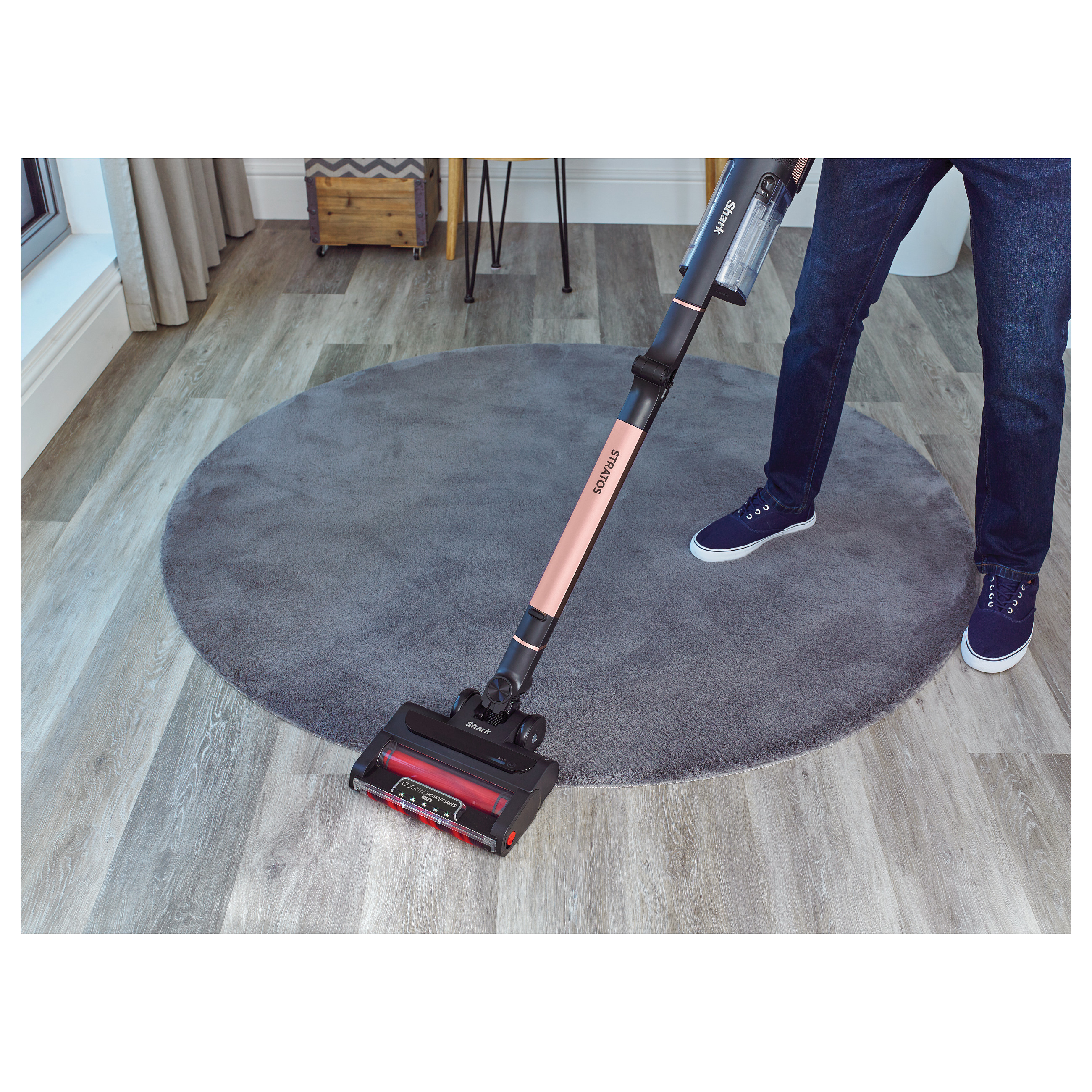 Fshesë me Vakum Shark Stratos 2 në 1 – Zezë/Rozë e Çelët - 24