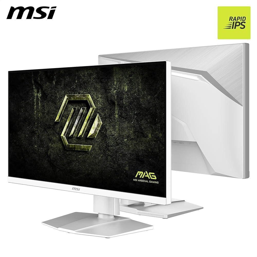 Monitor Gaming MSI MAG 274QRFW E20 / 27" / WQHD Rapid IPS / 200Hz / 0.5ms / HDMI+DP - Bardhë - 3