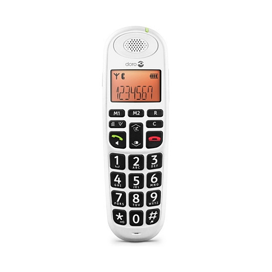 Telefon i thjeshtĂ« Doro PhoneEasy 100w â BardhĂ« - 2