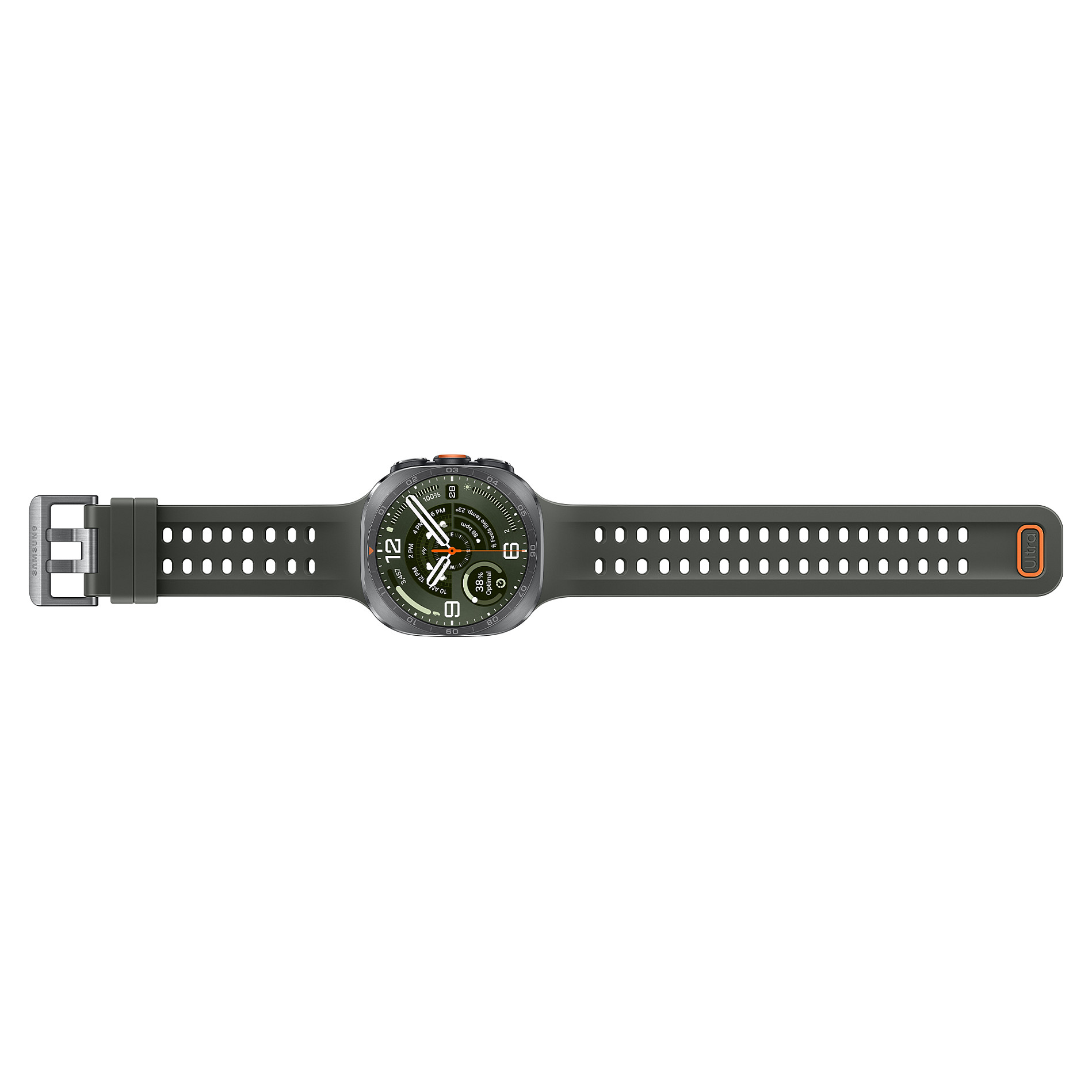 Orë e Mençur Samsung Galaxy Watch Ultra2 / 1.5 Inch / Super AMOLED / Touchscreen / Wi-Fi / GPS / LTE / 47mm - Argjend - 6