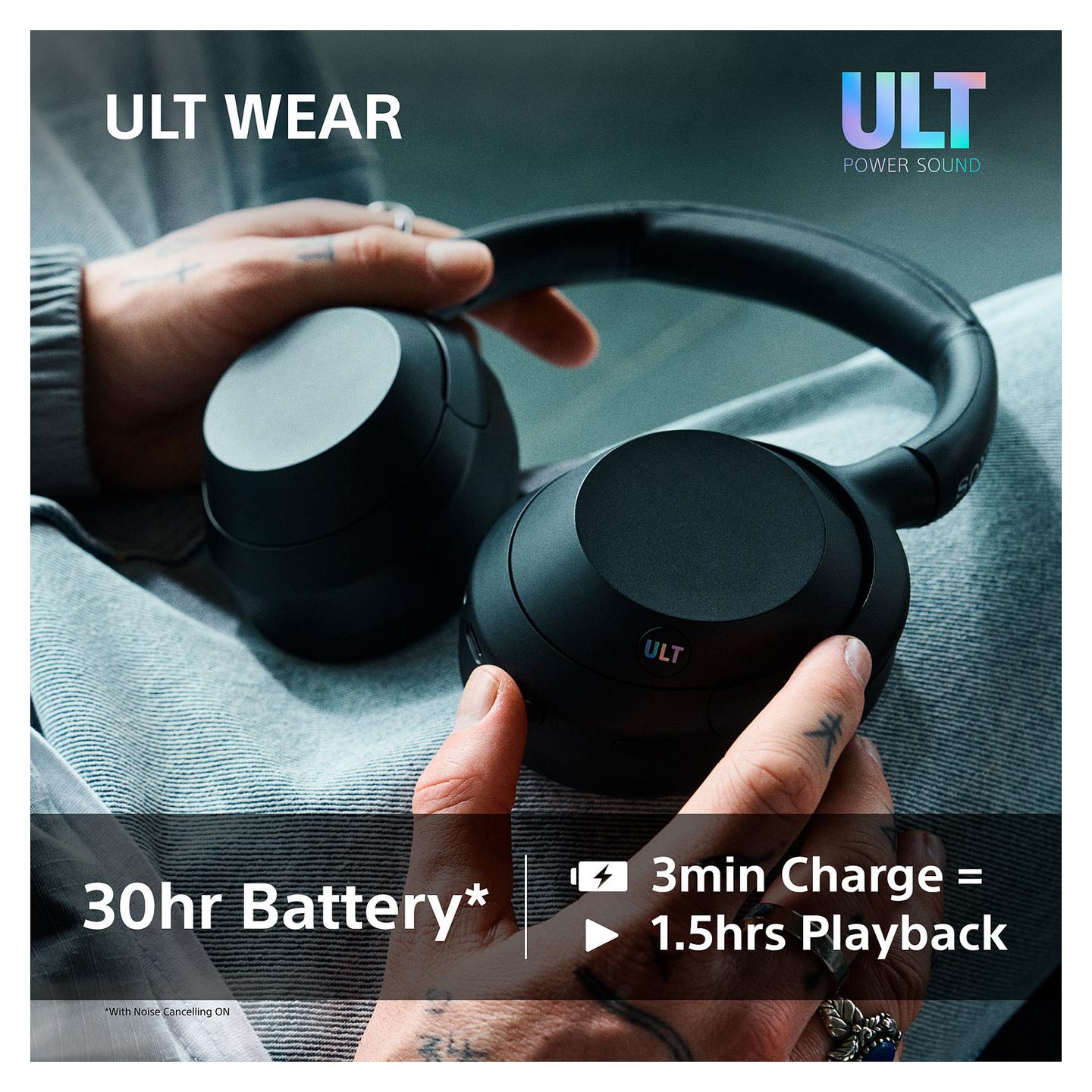 Kufje pa kabllo SONY WH-ULT900N / Bluetooth 5.2 / 40mm / ANC / DSEE / 360 Reality Audio / Mikrofon - Bardhë - 21