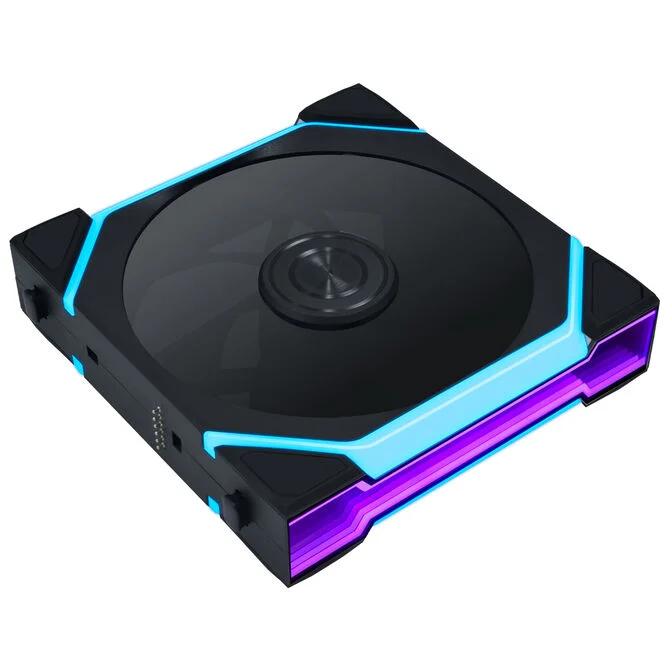 Ftohës për Kasë Lian Li UNI FAN SL FLEX Wireless 120 / ARGB / PWM / Infinity Mirror / 3x 120 mm / L-Wireless Controller - Zezë - 3