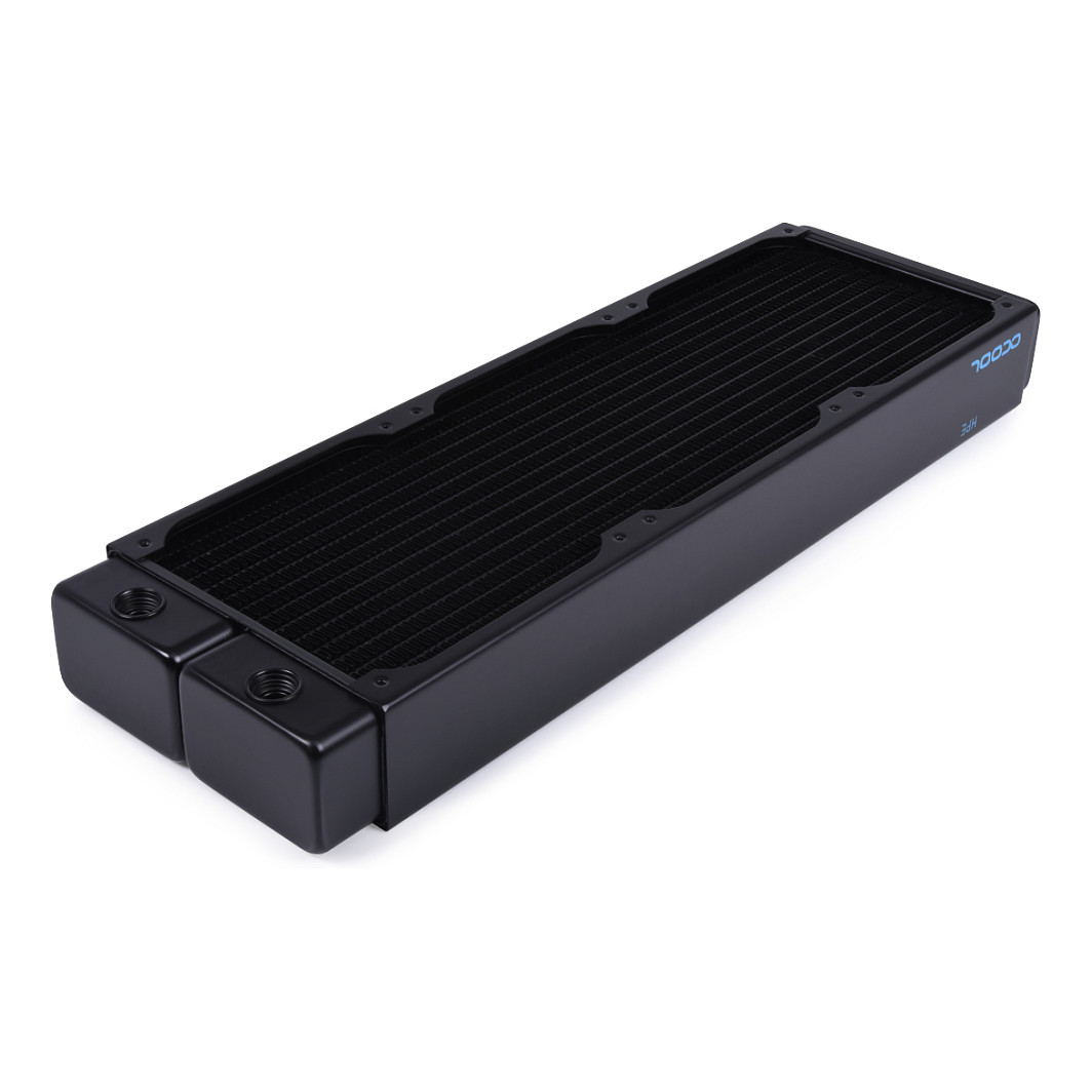 Radiator për Ftohës Alphacool NexXxoS HPE-45 / 360mm / Full Copper / 45mm / 16 FPI / 3×120mm – Zezë - 2