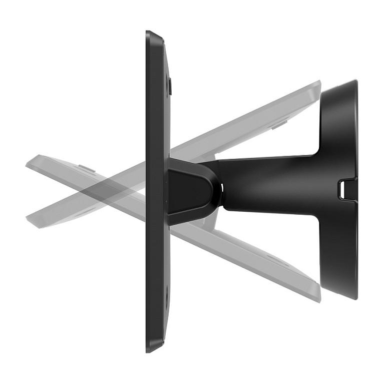Mbajtëse për Monitor Compulocks 505B / 1 Monitor / deri 27" / deri 4.5kg / VESA 75x75 & 100x100 / Montim në Mur / Tilt - Zezë - 3