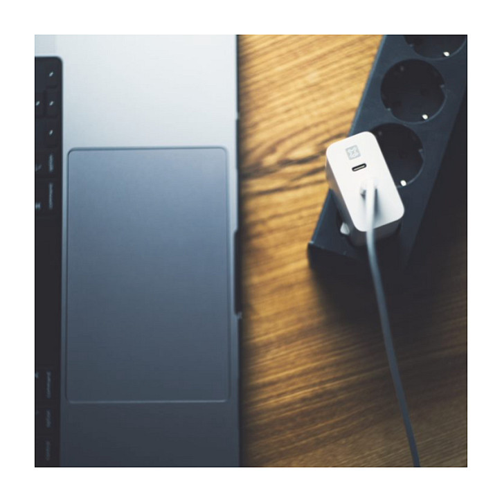 Karikues XtremeMac XWH-SPC60-03 / 65W / 2x USB-C / PD / QC - Bardhë - 5