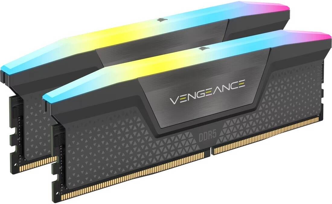 RAM Memorie DDR5 Corsair Vengeance RGB / 16GB (2x8GB) / DIMM / 5200MHz / CL40 - 2
