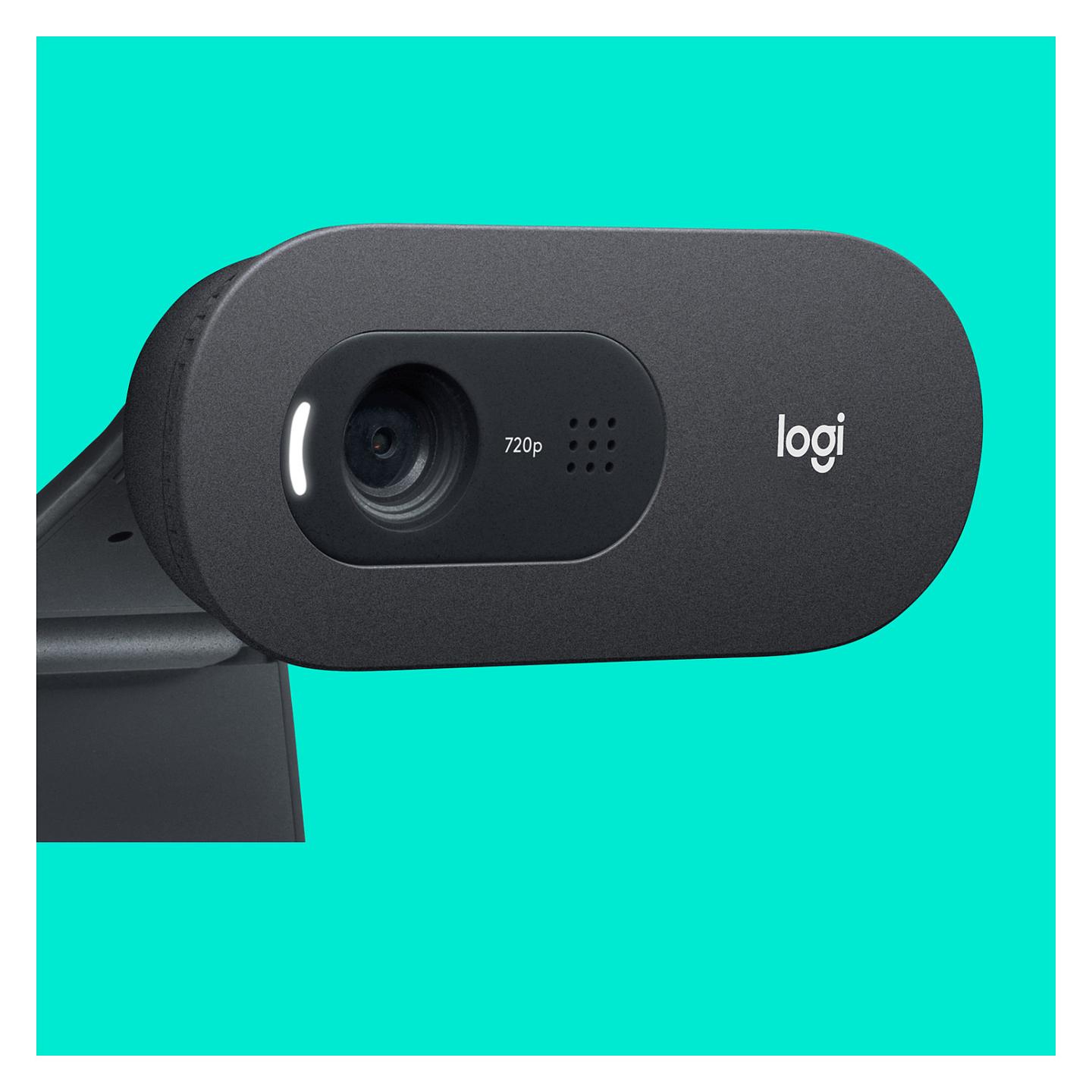 Webcam Logitech C505 / 960-001364 / HD 720p / USB-A / 1.2MP / 60° – Grafit - 5