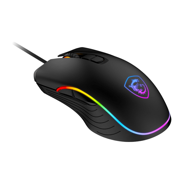 Maus Gaming me Kabllo MSI FORGE GM300 / 7200 DPI – Zezë - 2
