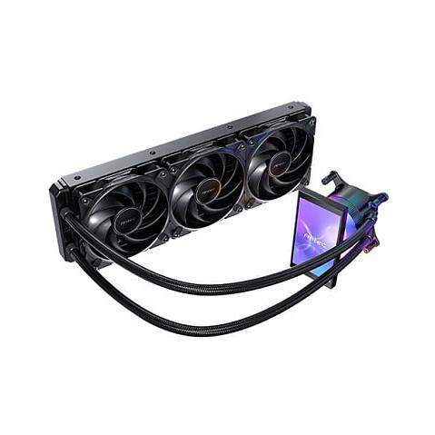 Ftohës për Procesor Antec Vortex View 360, 360mm, AIO, 3x 120mm, 5" IPS LCD, ARGB, 400W TDP - Zezë - 3