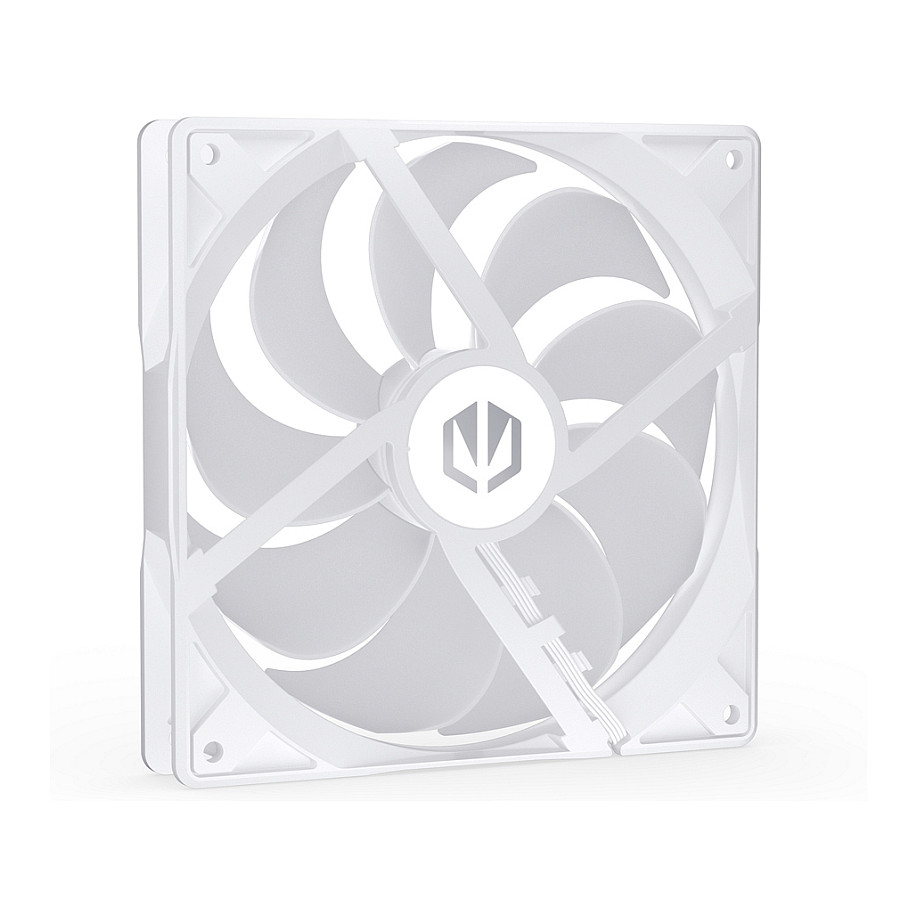 Ftohës për Kasë Endorfy Stratus / 140mm / 200-1400 RPM / ARGB / PWM – Bardhë - 6