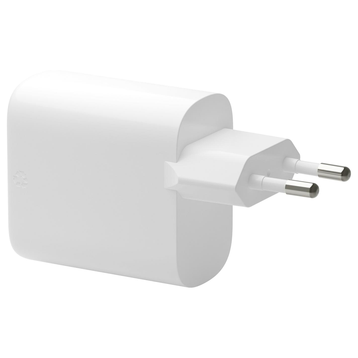 Adapter dbramante1928 re-charge Pro / 45W / 2x USB-C / GaN - Bardhë - 3