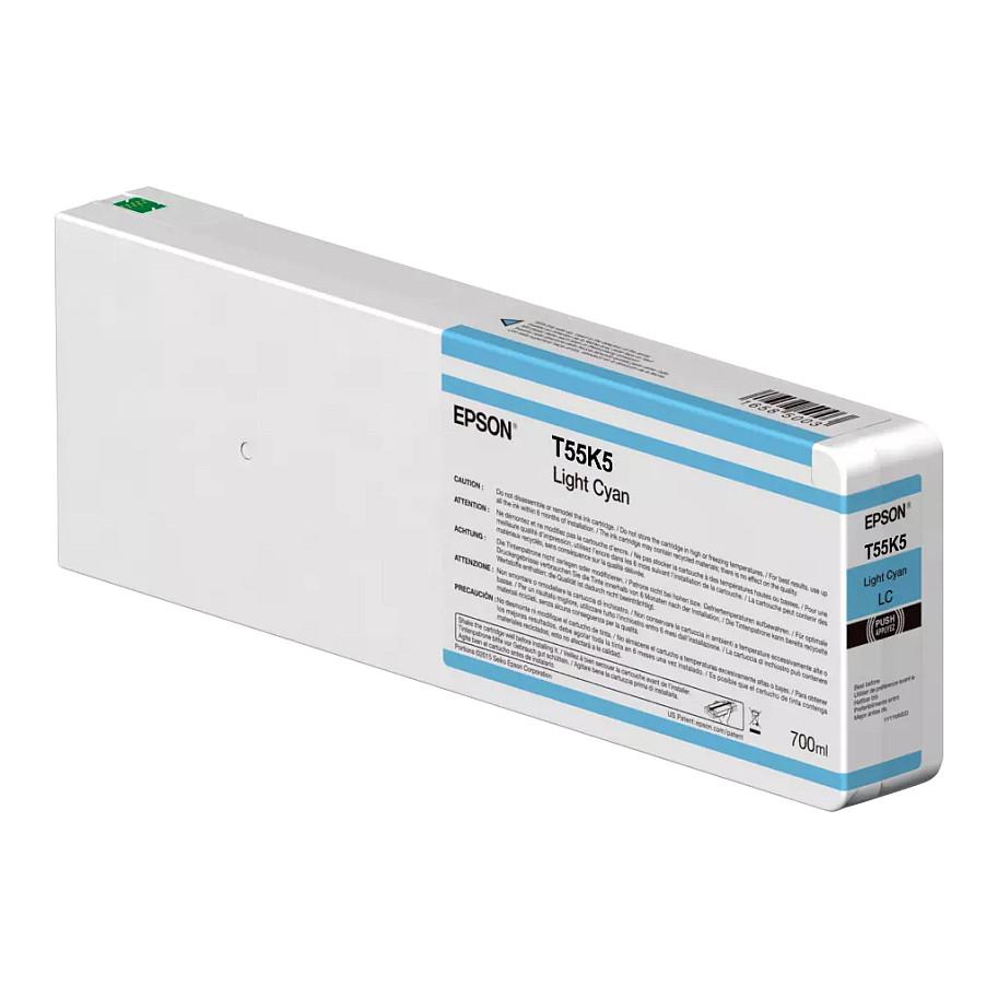 Ink Epson UltraChrome HDX T55K500 (C13T55K500), 700 ml - Blu