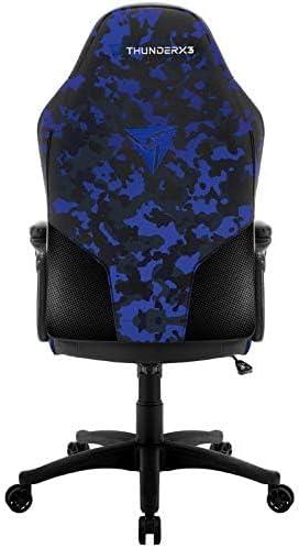 Karrige Gaming ThunderX3 BC1 CAMO / AIR Tech / Carbon Fiber Look / 360° / 3–18° Rocking / 150kg – Blu - 2