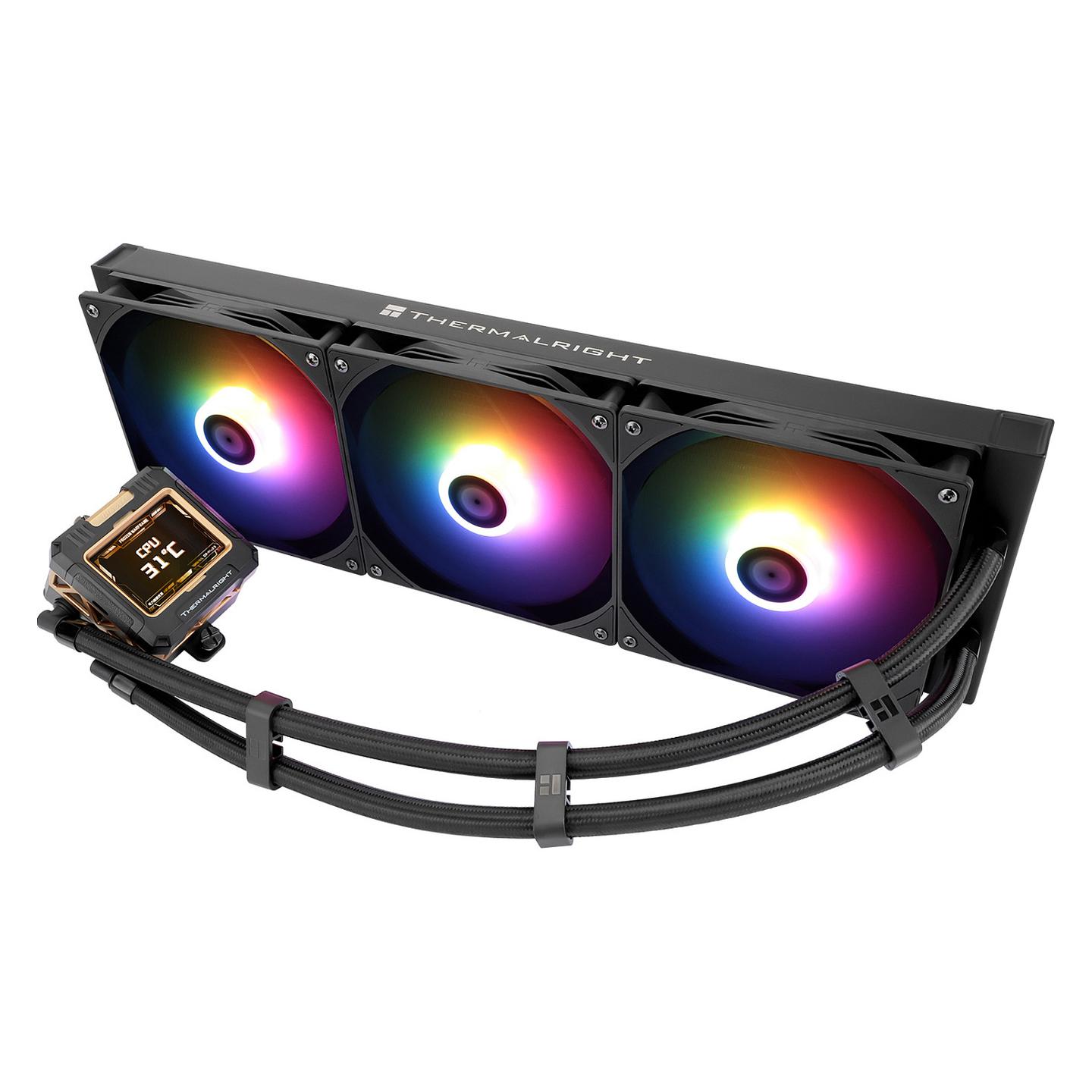 Ftohës për Procesor Thermalright Frozen Warframe 420 ARGB, 420mm, ARGB - Zezë - 3