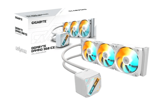 Ftohës për Procesor Gigabyte GAMING 360 / 360mm / 3x120mm ARGB / 300W TDP - Bardhë - 5