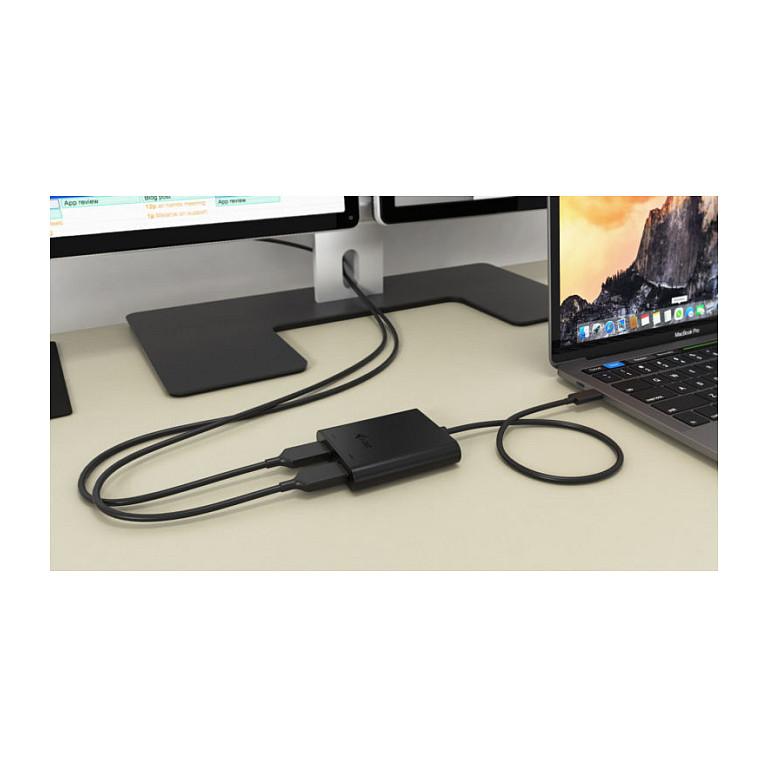 Adapter Video i-tec C31DUAL4KHDMI, USB-C, 2x HDMI, 2x 4K - Zezë - 7