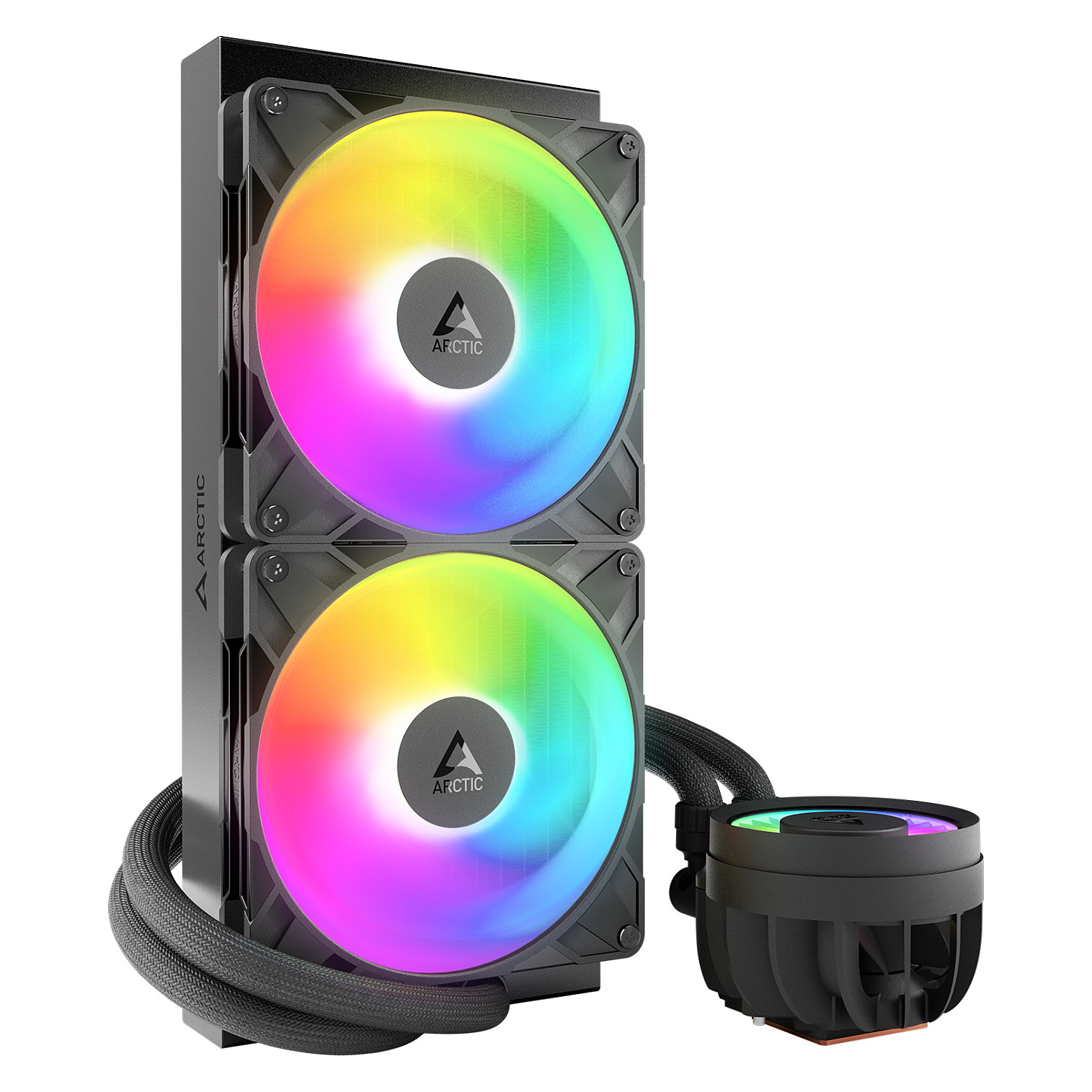 Ftohës për Procesor ARCTIC Liquid Freezer III Pro / 280mm / AIO / VRM Fan / A-RGB – Zezë - 2