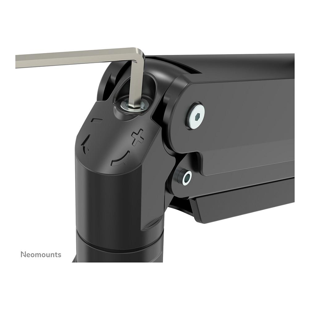 Mbajtëse për Monitor Neomounts NM-D775DX3BLACK , 3 Monitorë , 17–27" , deri 6kg për monitor , VESA 75x75 & 100x100 - Zezë - 7