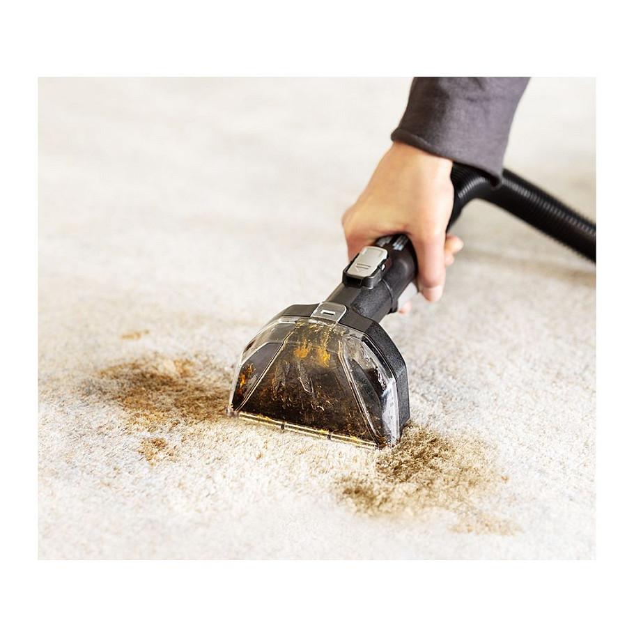 Fshesë me Vakum për qilima dhe tapiceri Bissell SpotClean HydroSteam Pro / 1000W / 1.9L / 1.5L / 1.5m / 4.5m / HydroSteam / SteamWash / Steam / Wash – Zezë - 2