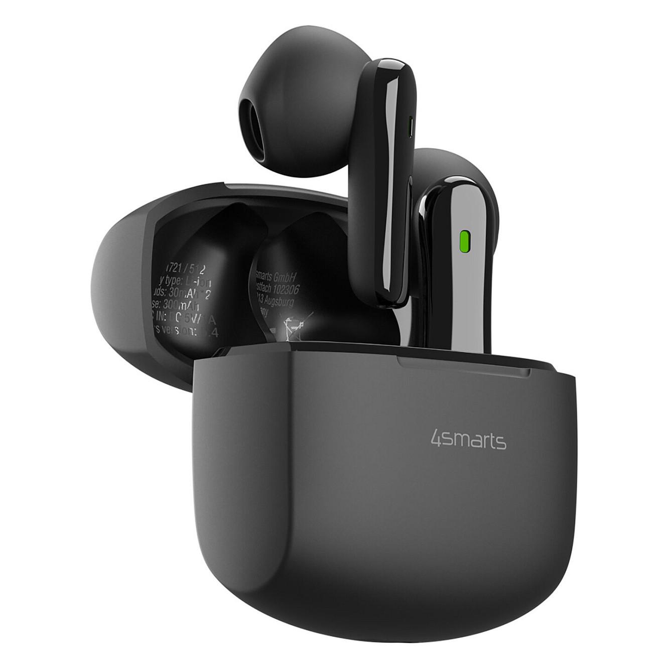 Kufje pa kabllo 4smarts SkyBuds Air / TWS / Bluetooth 5.4 / 13mm / Mikrofon - Zezë - 6