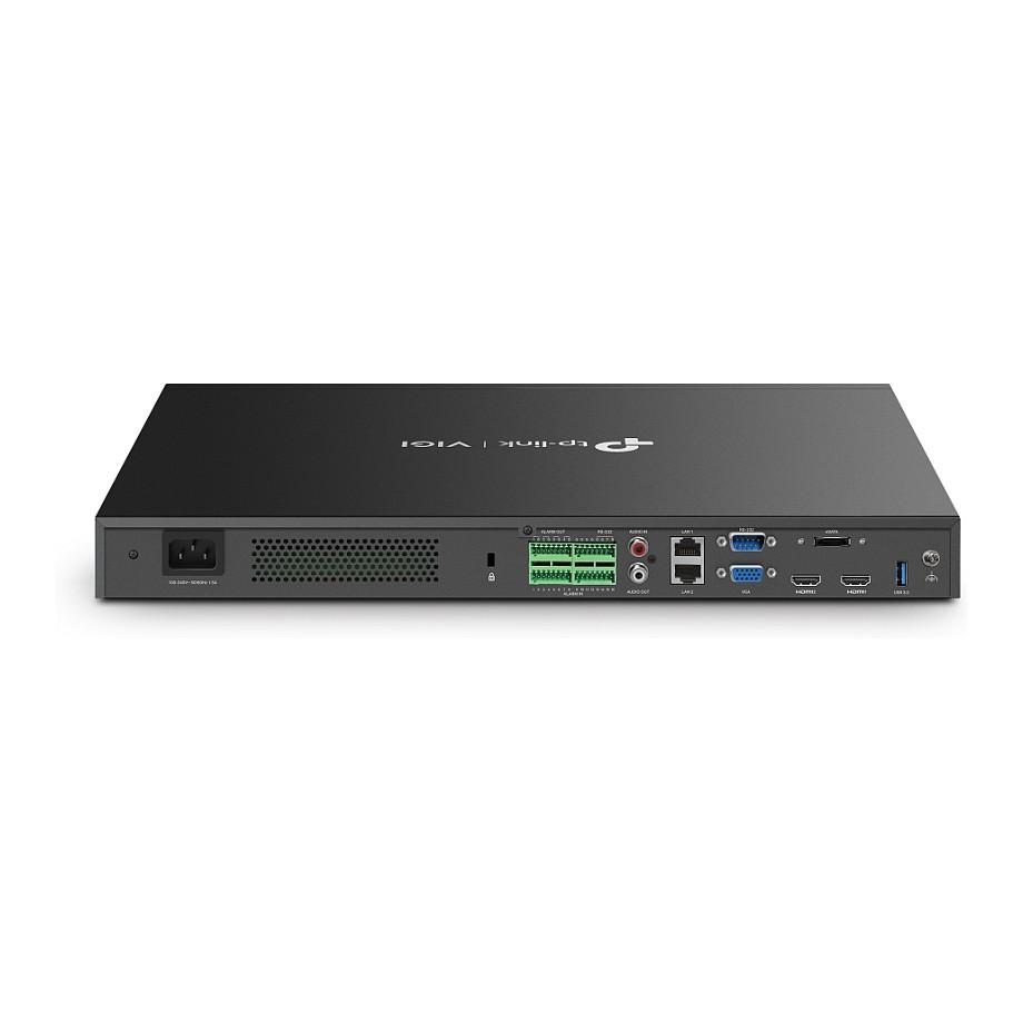 NVR TP-Link VIGI NVR4016H, 16 Kanale, 8MP, 320 Mbps, 4 × SATA, 2 × HDMI, VGA, 2 × RJ45 Gigabit - Zezë - 2