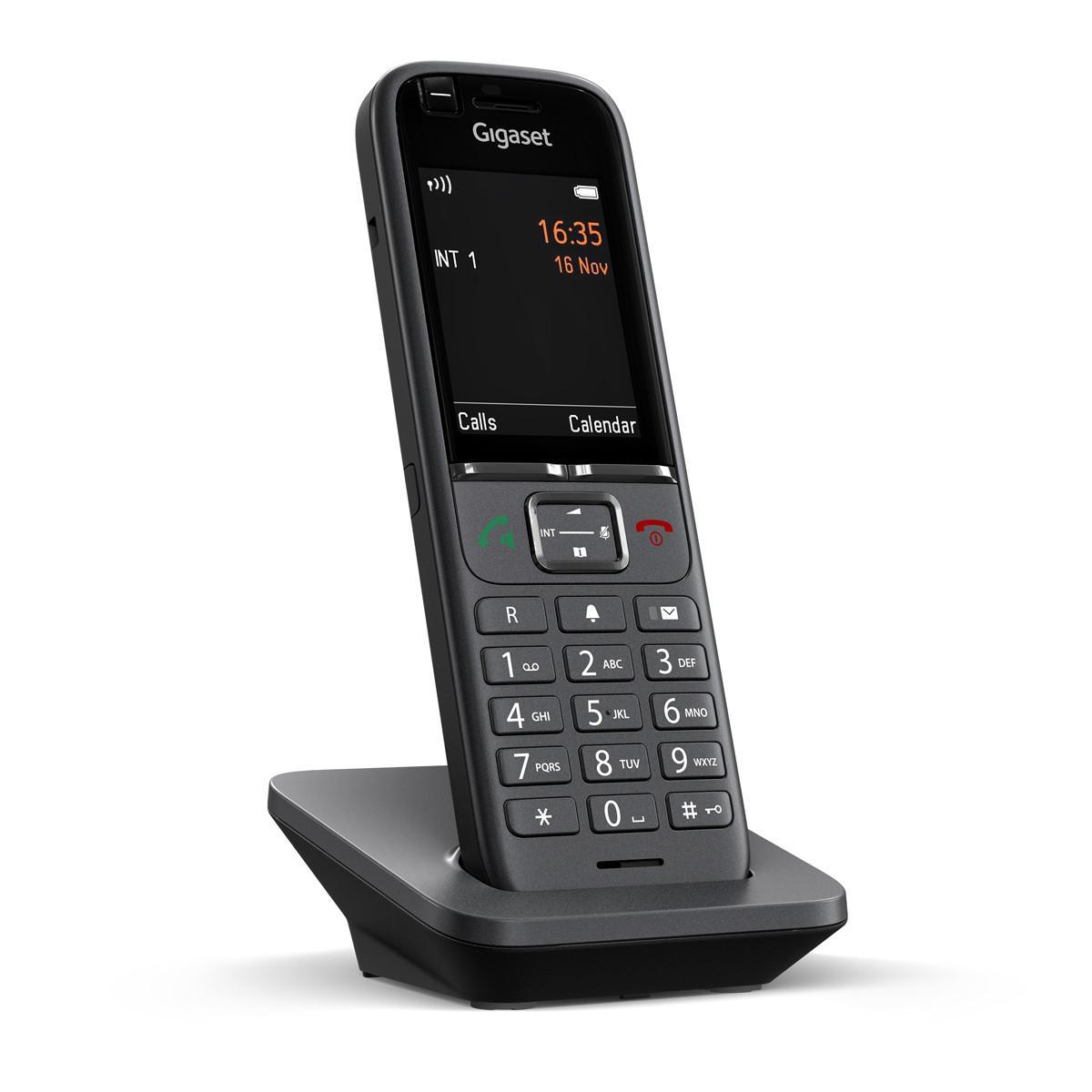 Telefon VoIP Gigaset S700H PRO / S30852-H2974-R102 / DECT / 2.4" TFT / Bluetooth 4.2 / 13 orë / IP40 – Antracit - 3